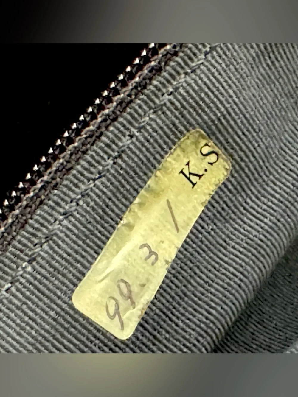 CHANEL Vintage Black Textured Saffiano-style Leather Tote Shopper Bag Italy - Picture 5 of 16